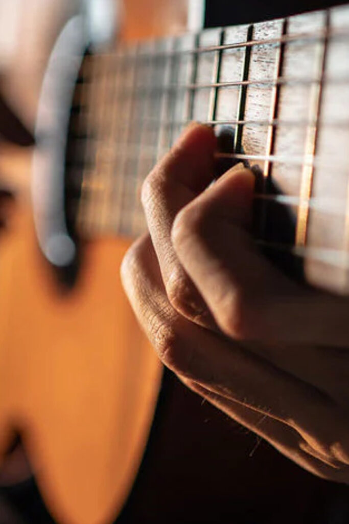 guitar close-up